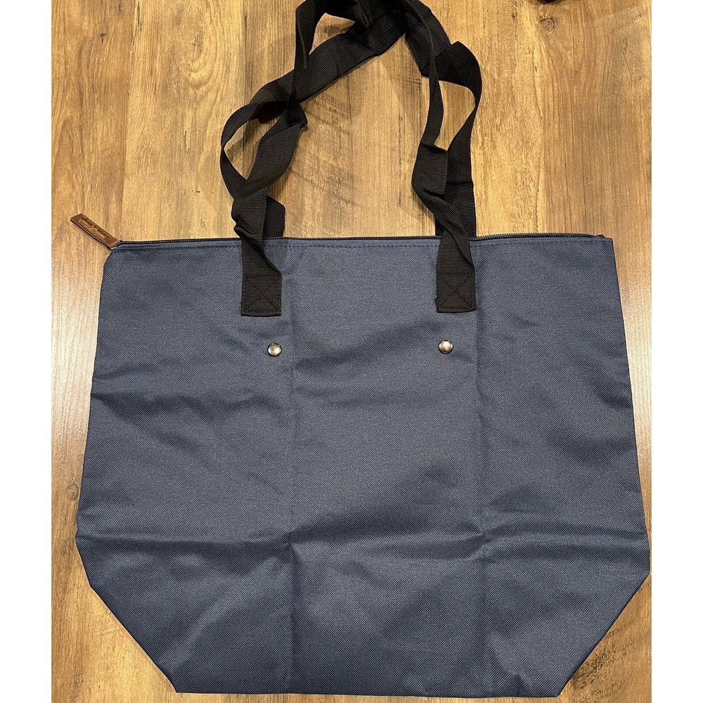 Celebrity Cruises Navy Blue Packable Travel Tote Bag Zippered Folding Souvenir